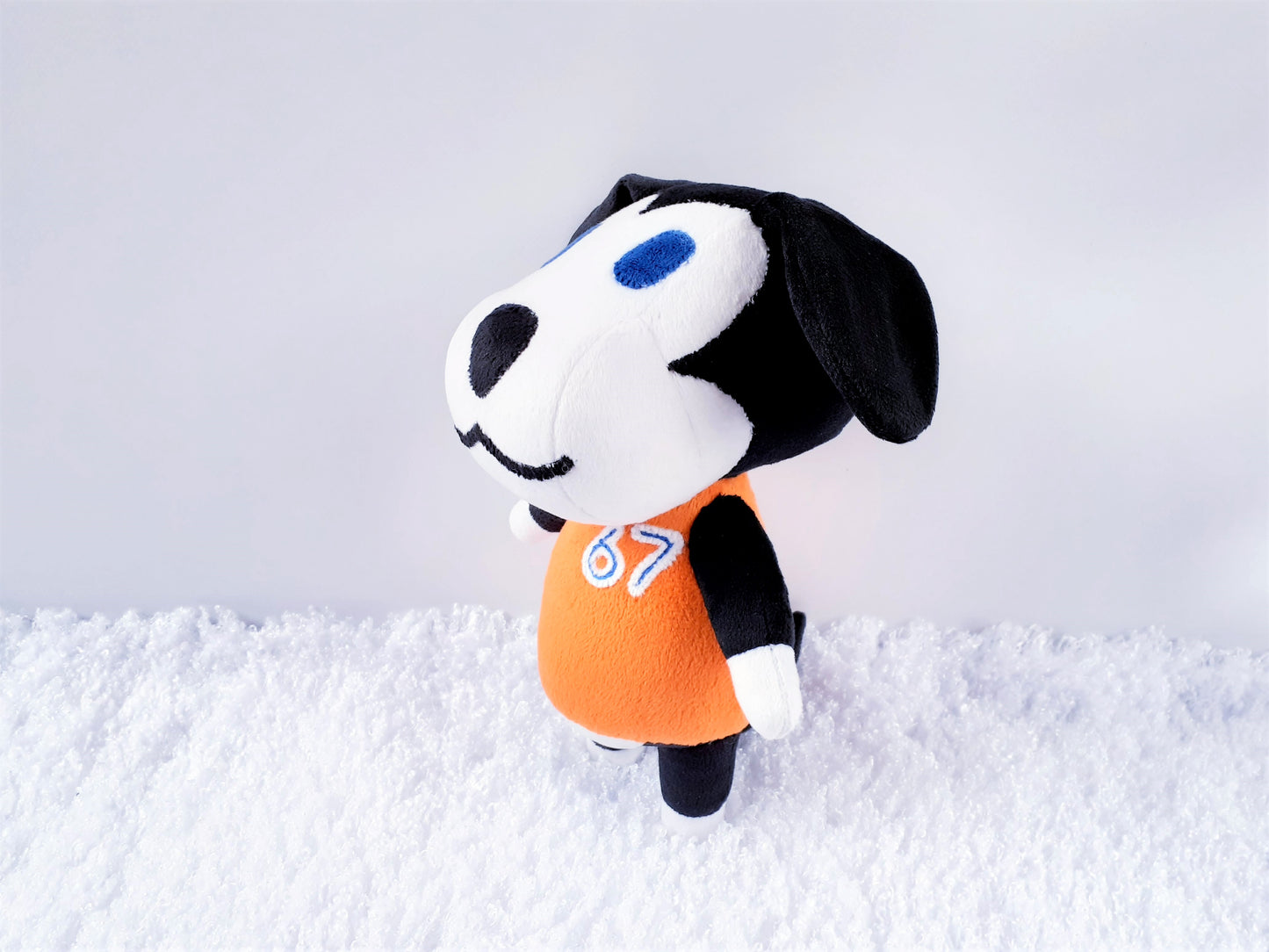 Custom stuffed plush dog