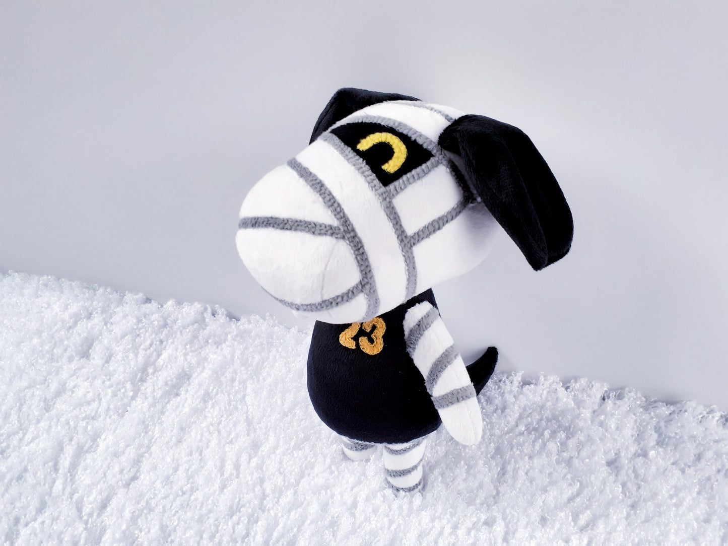 Custom stuffed plush dog