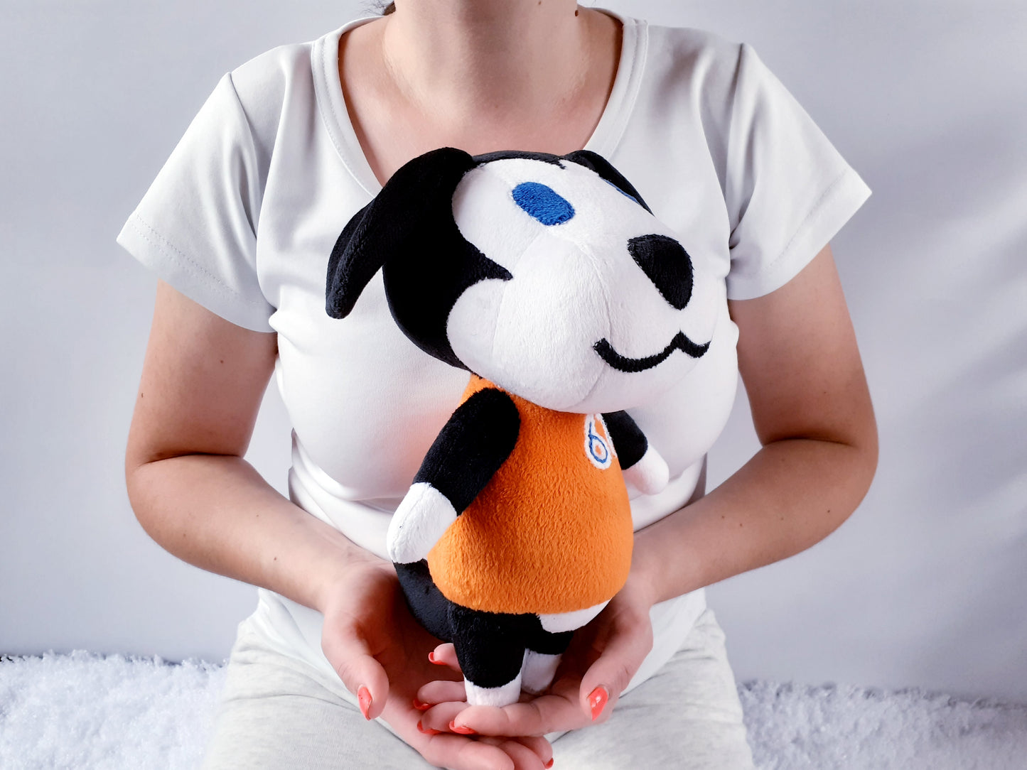 Custom stuffed plush dog