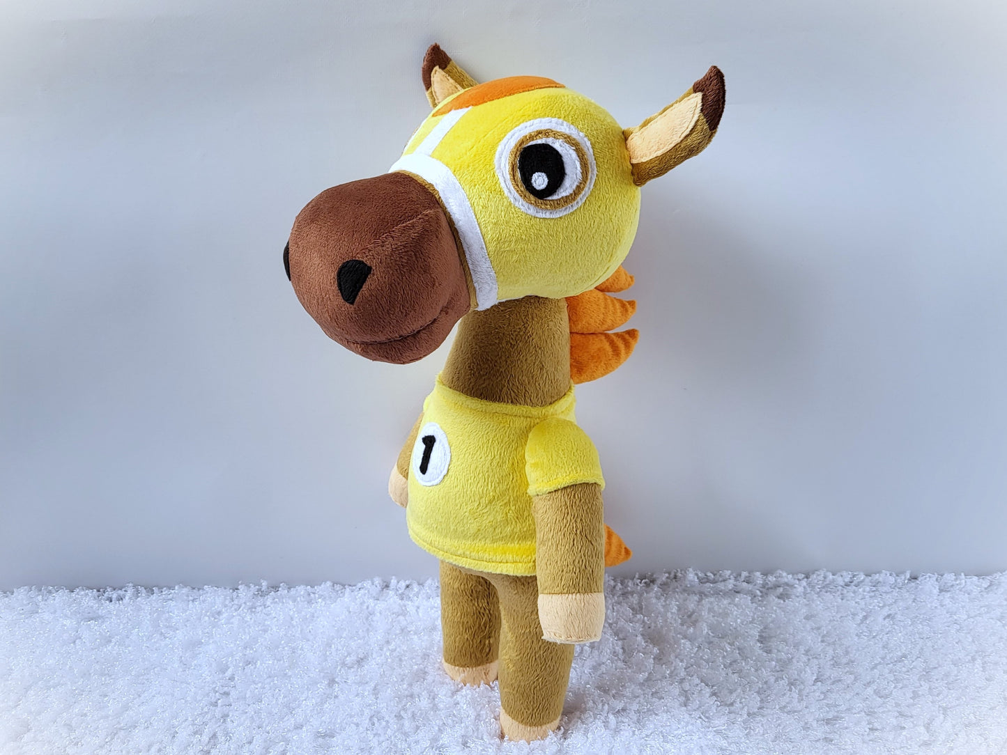 Handmade Victoria the horse custom plush