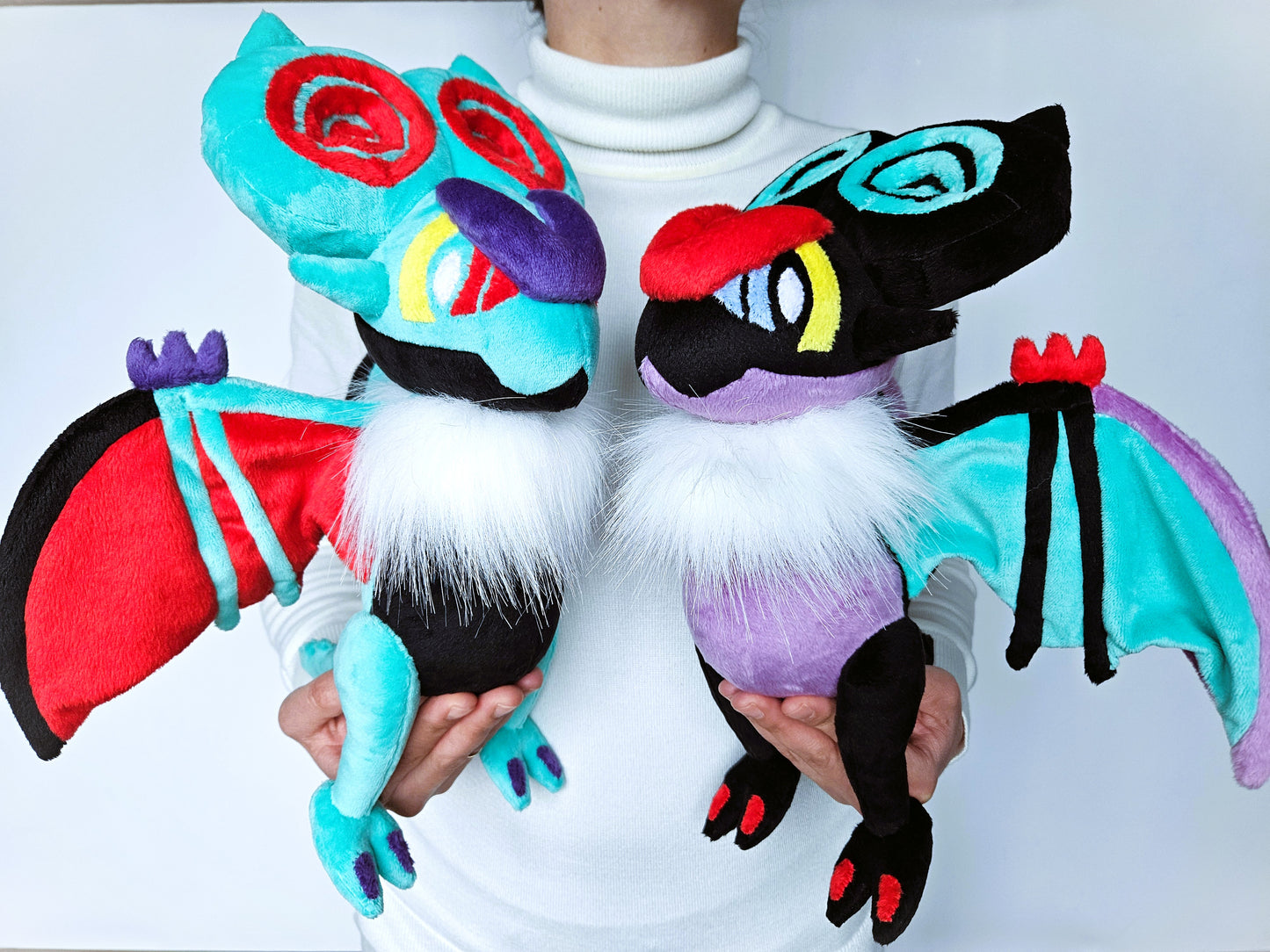 Handmade custom Noivern plush