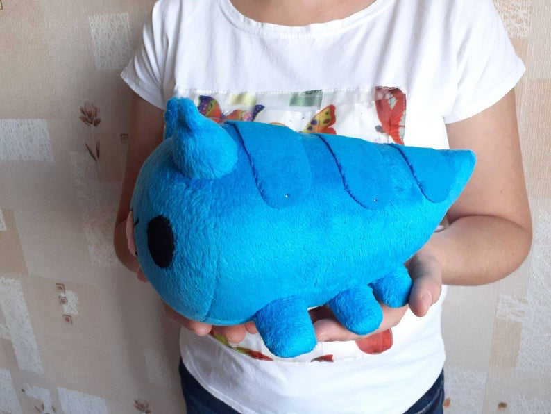 Handmade custom Bugcat and Bunny plushies