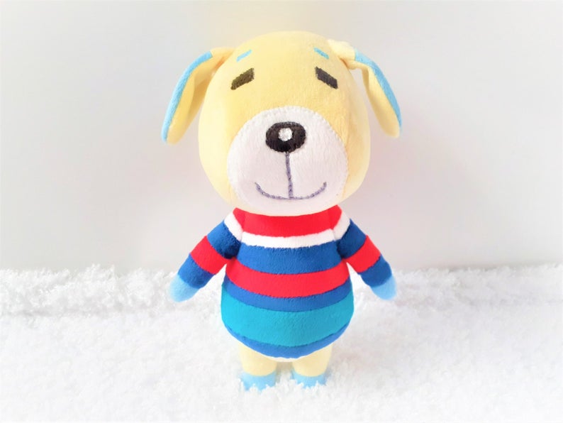 Custom stuffed plush dog