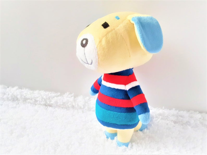 Custom stuffed plush dog