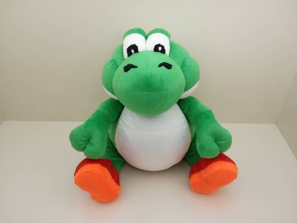Handmade custom Beeg Yoshi plush