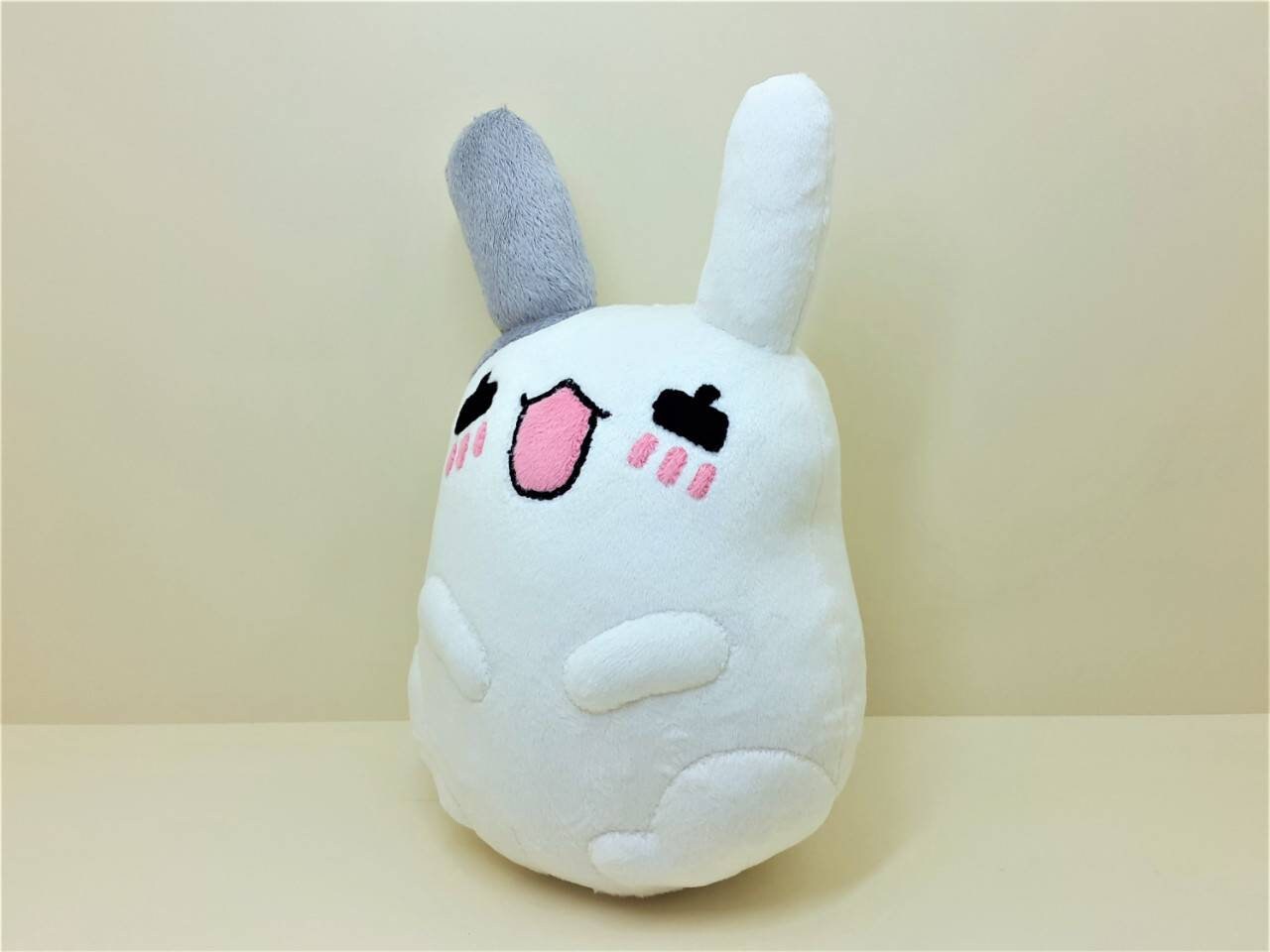 Handmade custom Bugcat and Bunny plushies