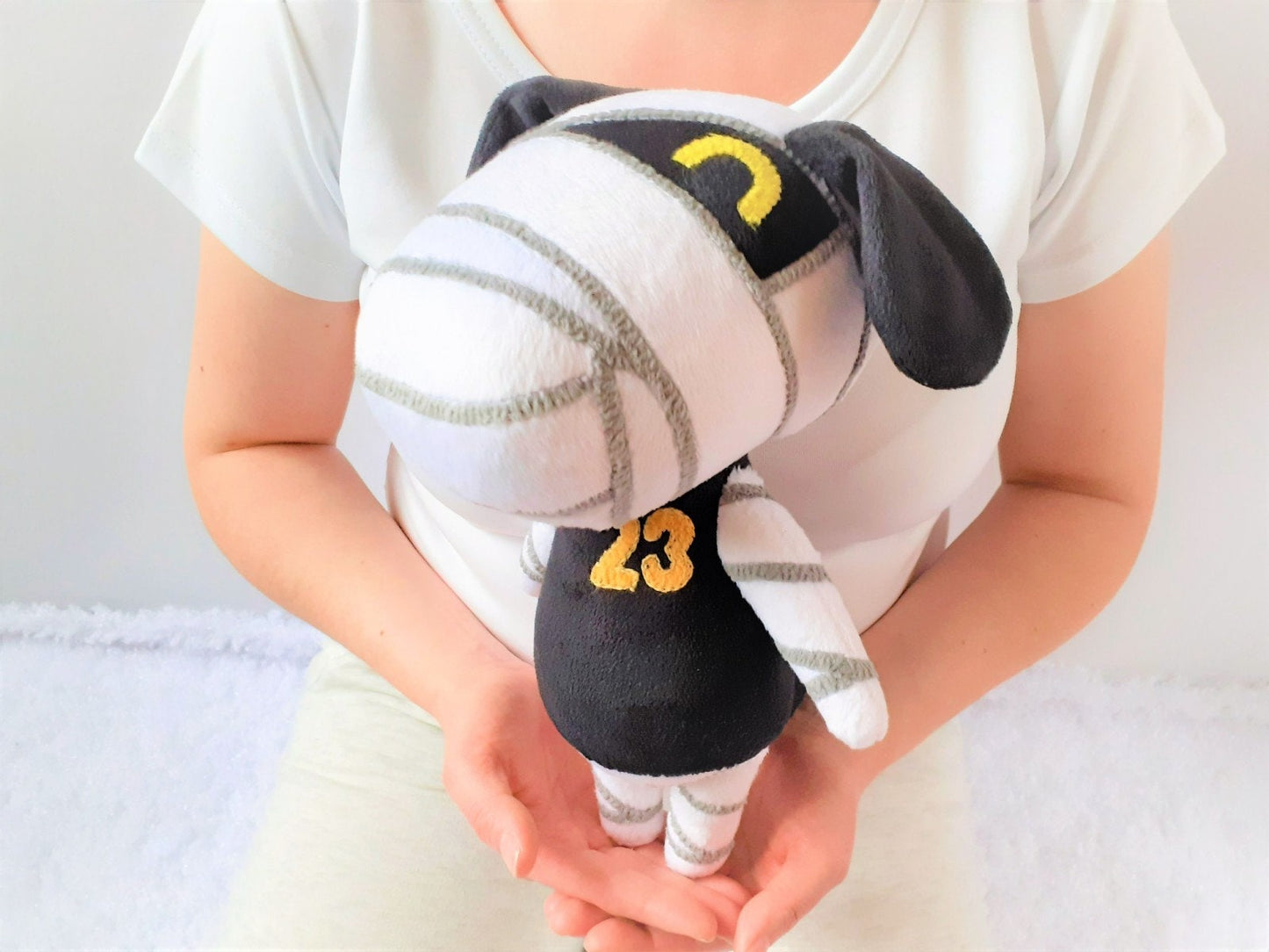 Custom stuffed plush dog