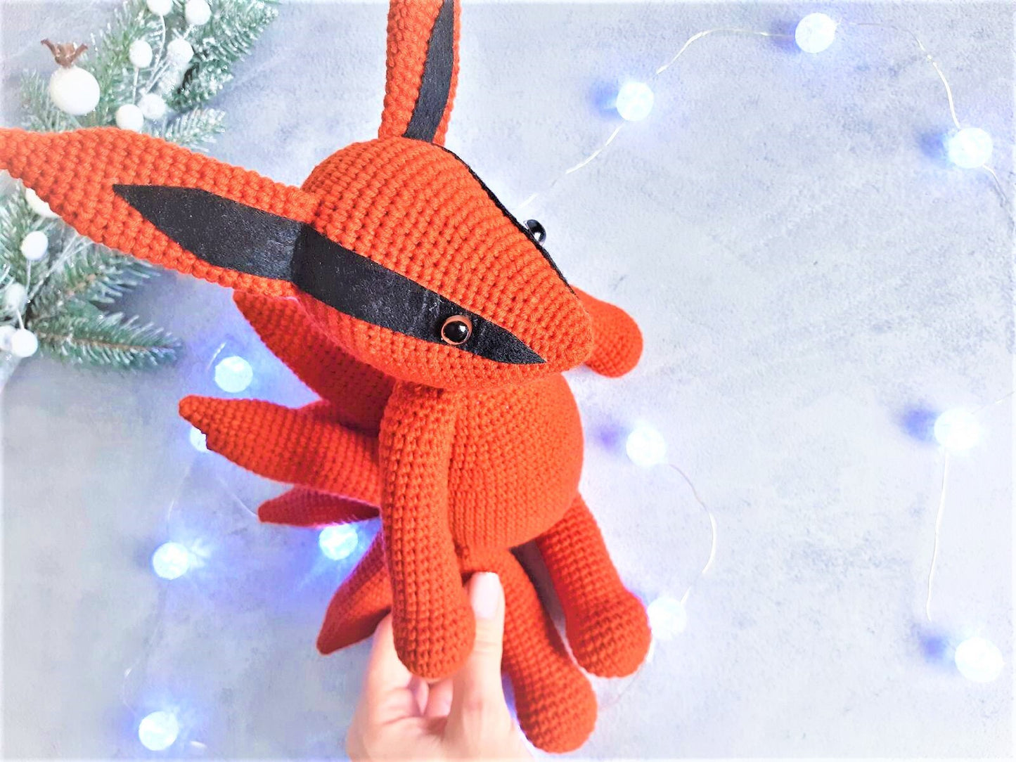 Custom handmade Crochet Vulpix