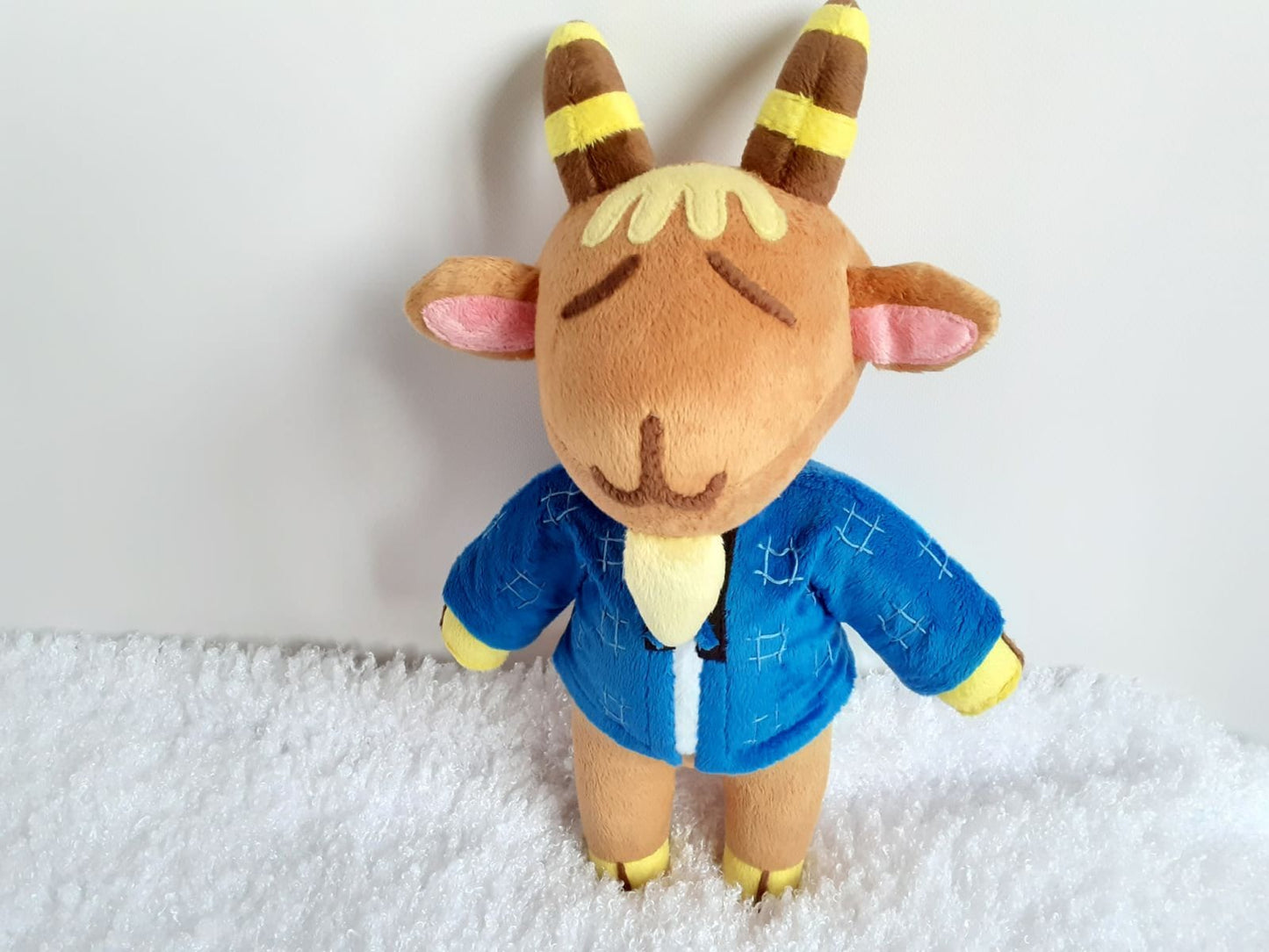 Handmade custom Billy the goat Animal crossing plush