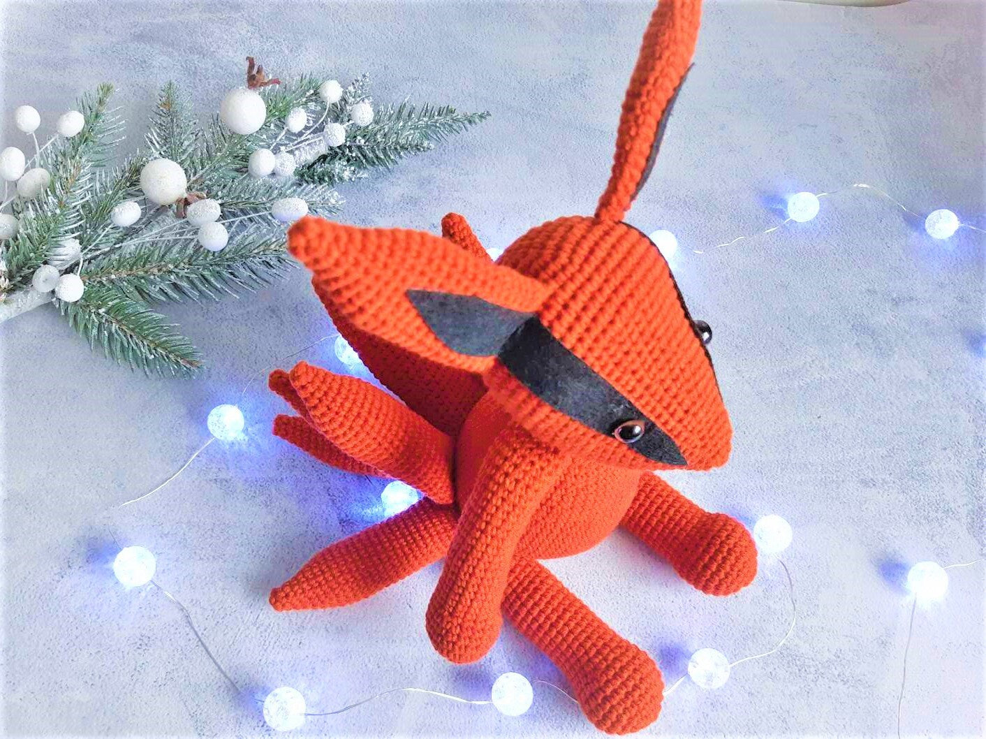 Custom handmade Crochet Vulpix