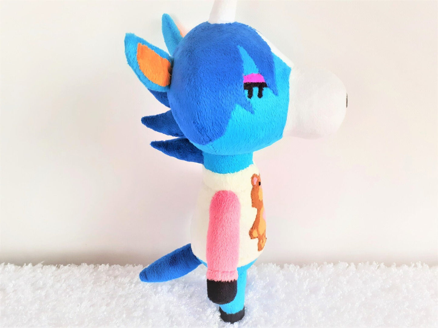 Handmade Julian the horse custom plush