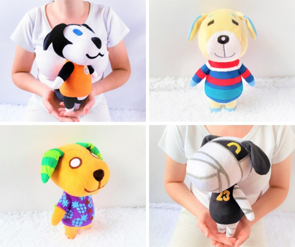 Custom stuffed plush dog