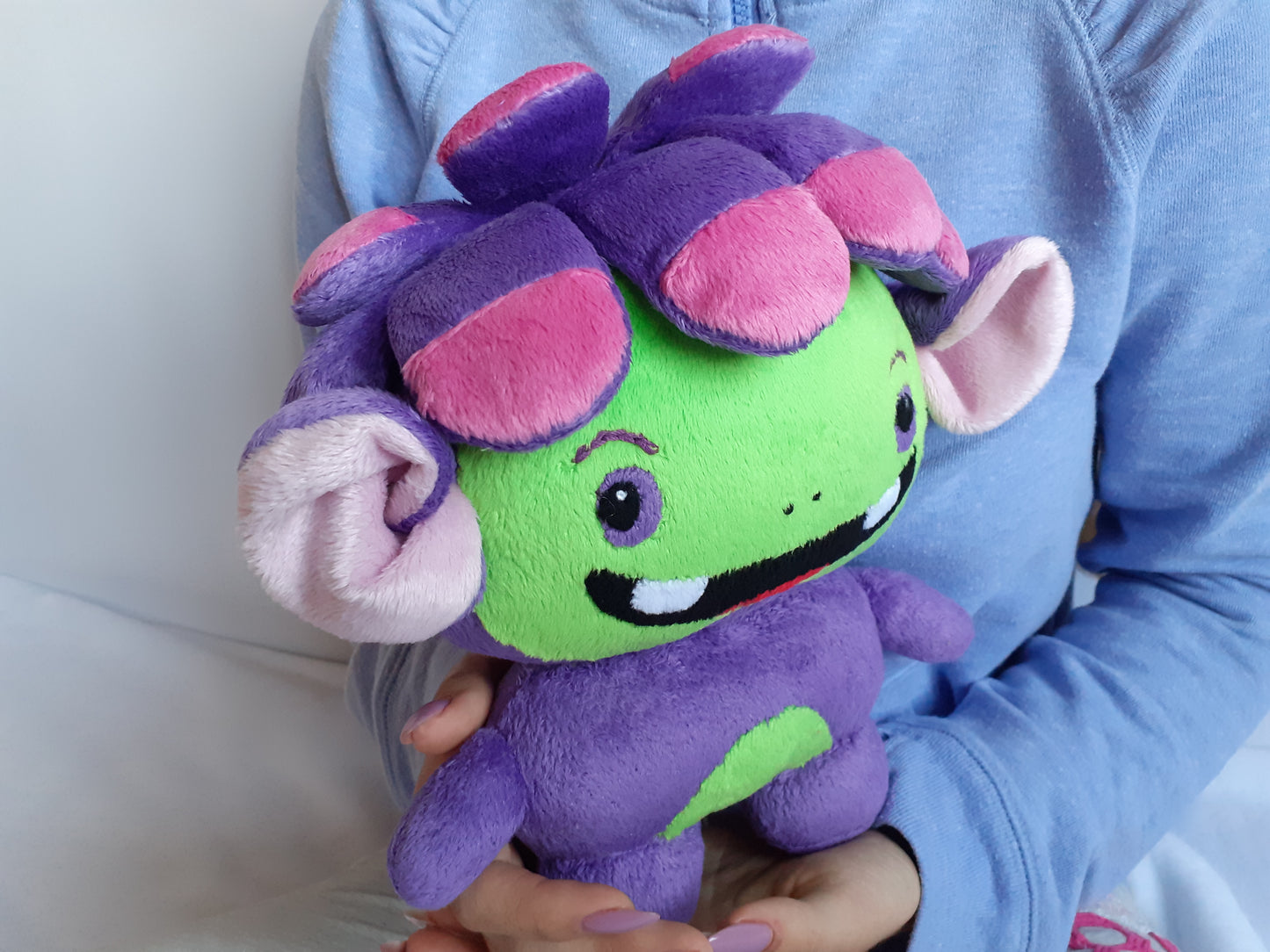 Handmade custom Grumbles Mumbles plush