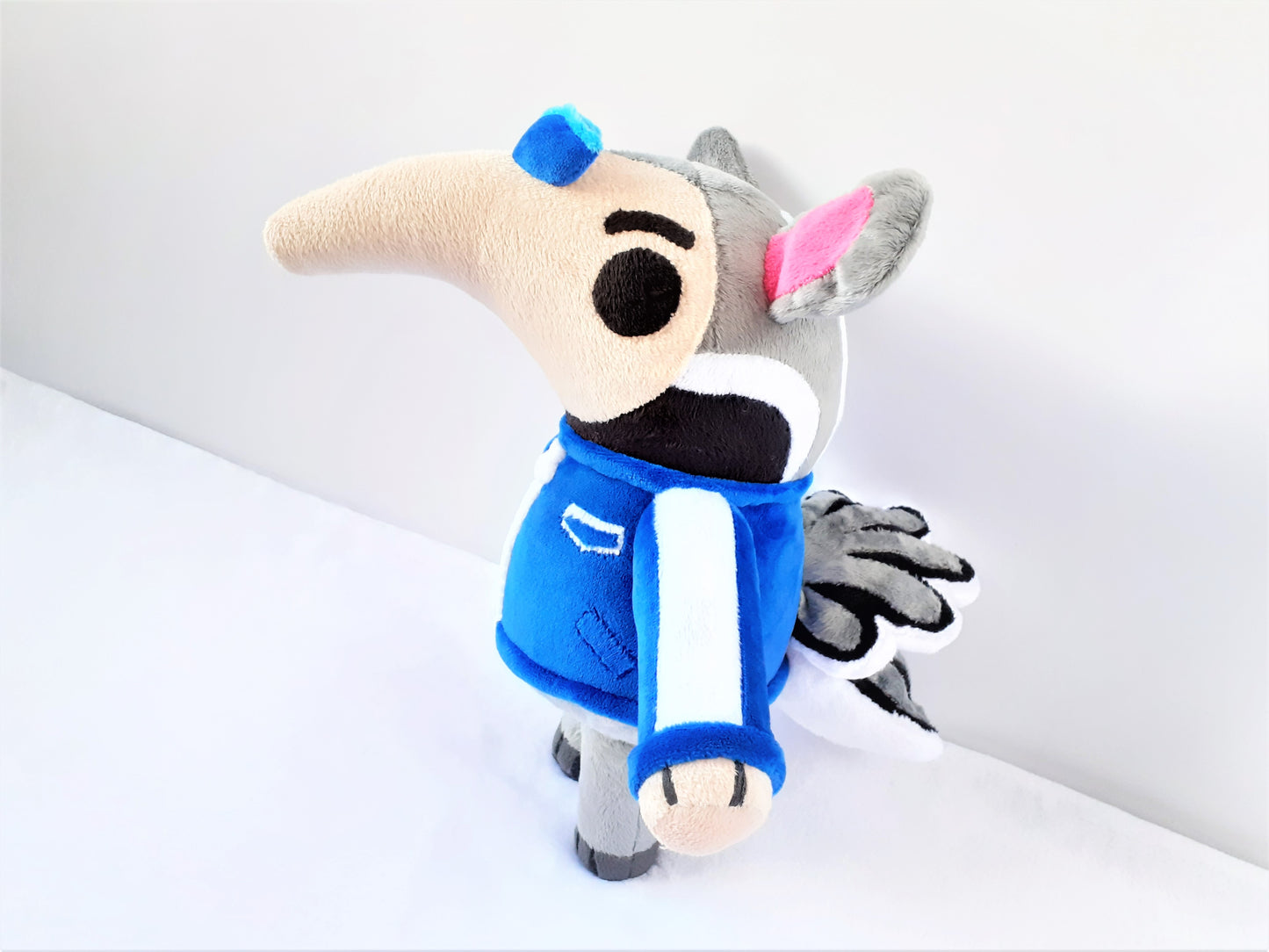 Custom handmade Snooty Animal Crossing toy anteater plush