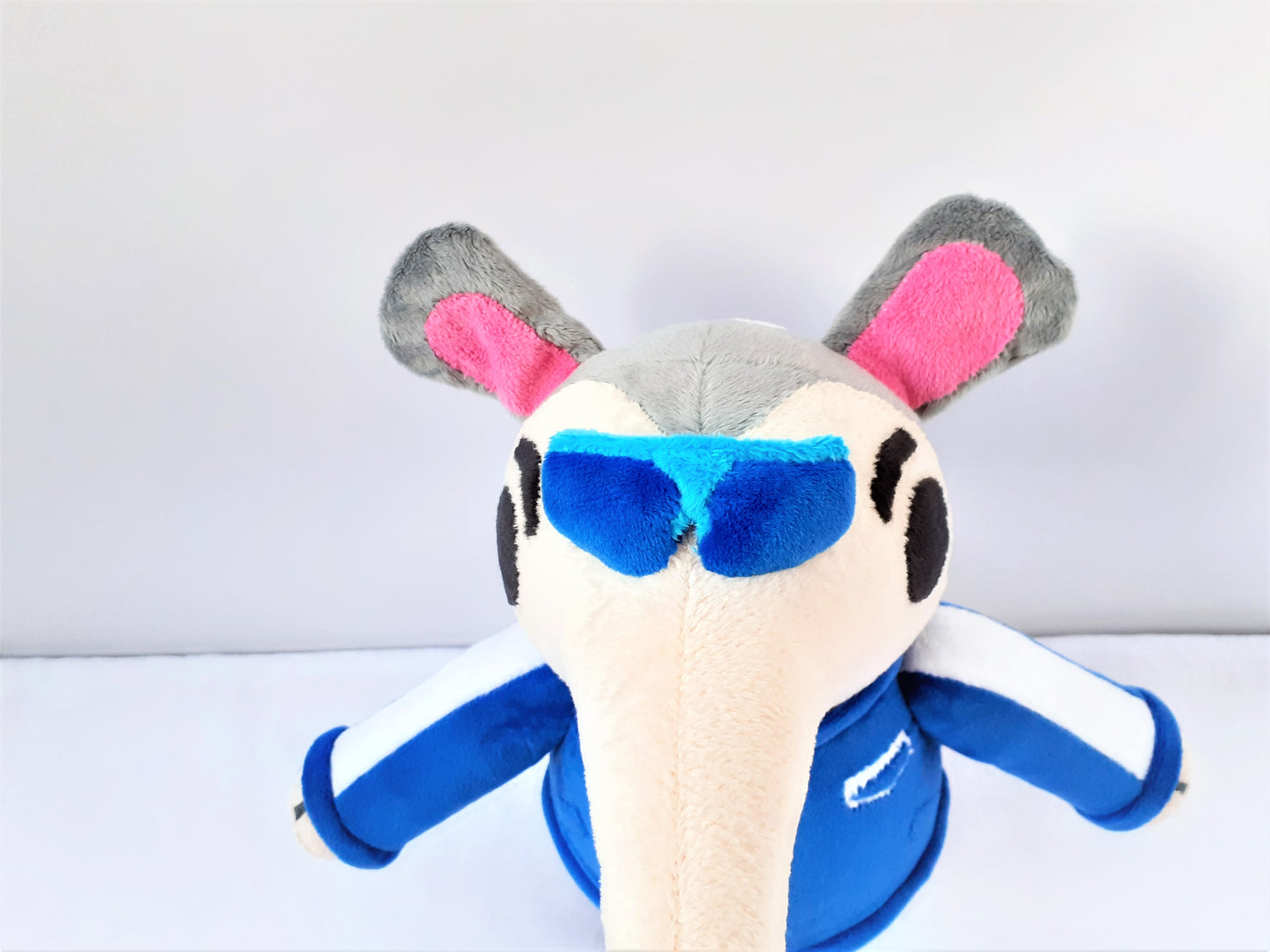 Custom handmade Snooty Animal Crossing toy anteater plush