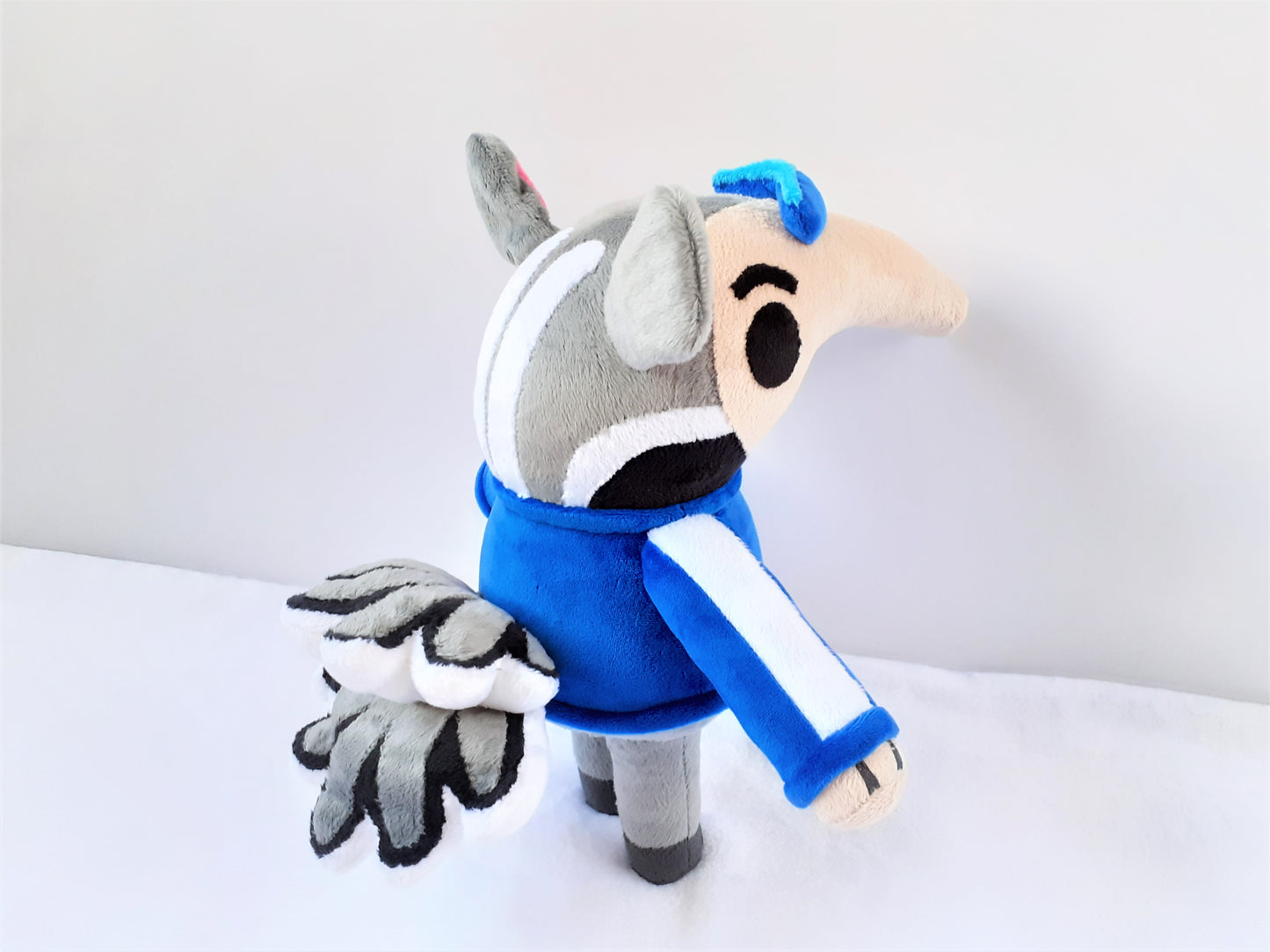 Custom handmade Olaf Animal Crossing toy anteater plush