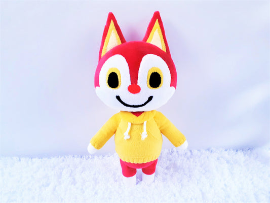 Custom stuffed Rudy Animal Crossing cat plush