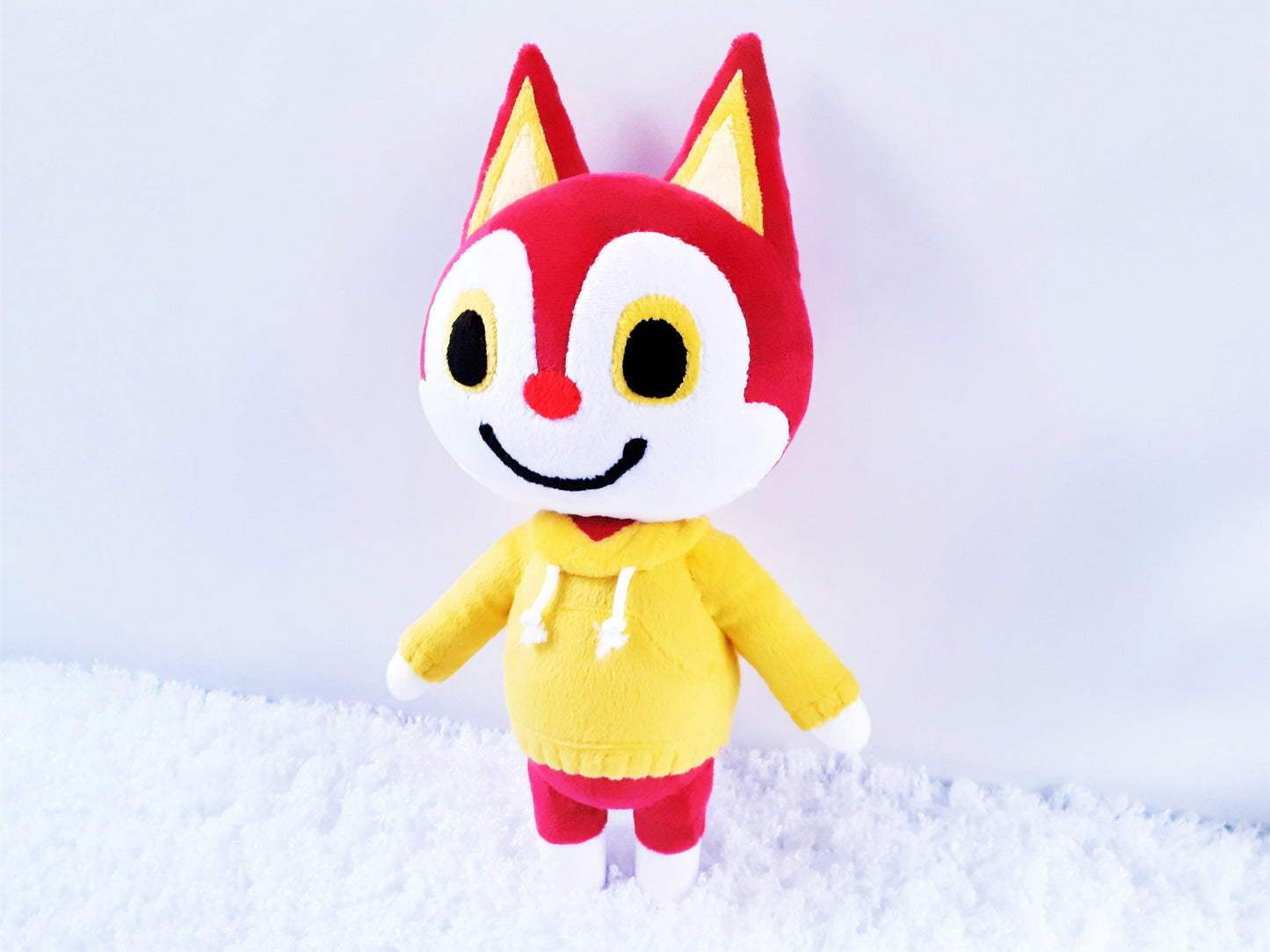 Custom stuffed Rudy Animal Crossing cat plush