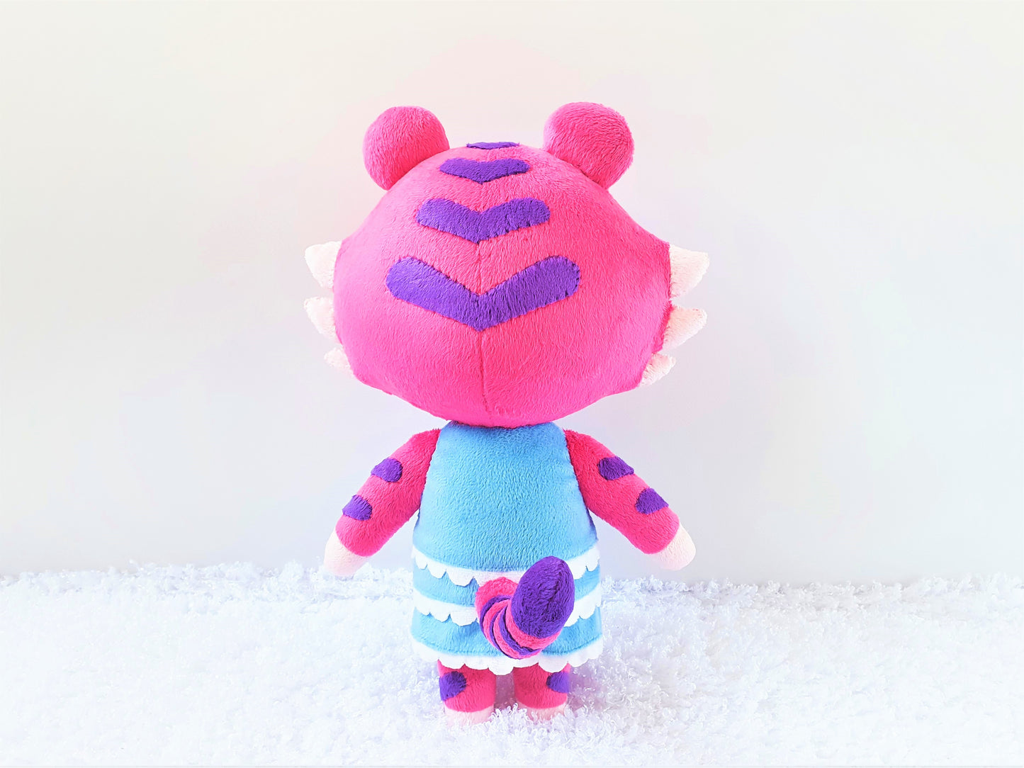 Custom Claudia the tiger plush