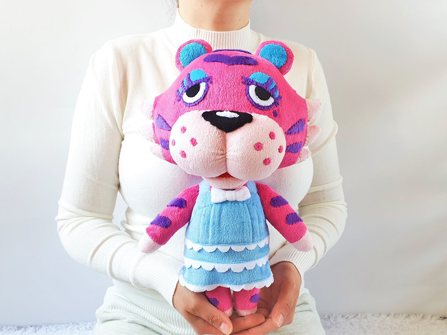 Custom Claudia the tiger plush