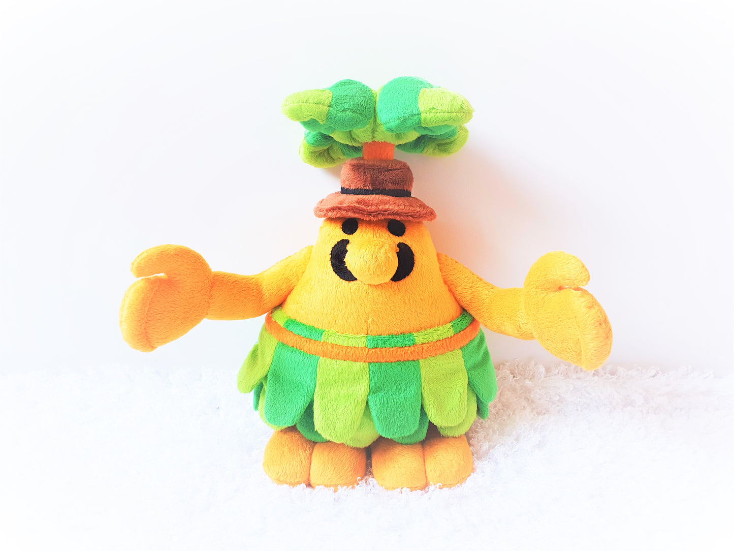 Handmade custom Chuckster Pianta plush