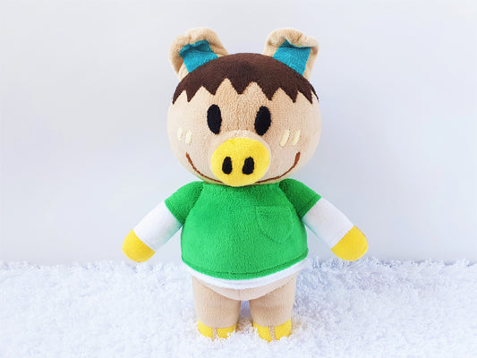 Handmade custom Spork the pig Animal Crossing plush