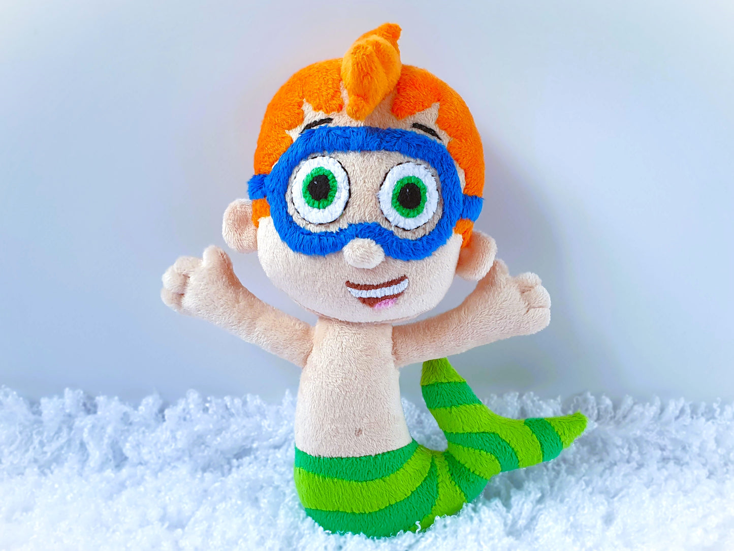 Handmade custom Zooli the mermaid plush and others Bubble Guppies