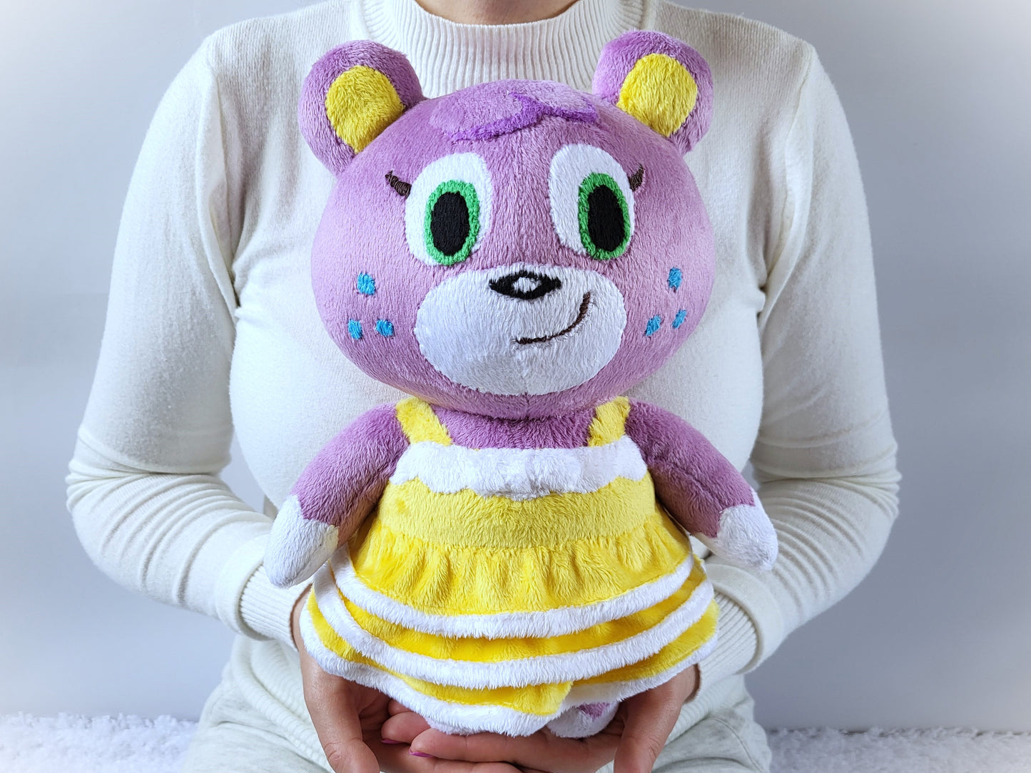 Custom Megan the bear plush