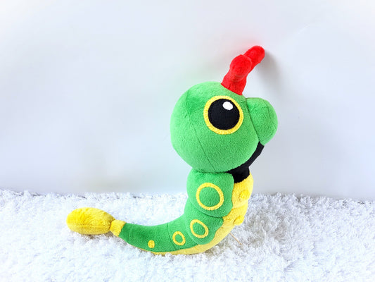 Custom Caterpie the caterpillar plush