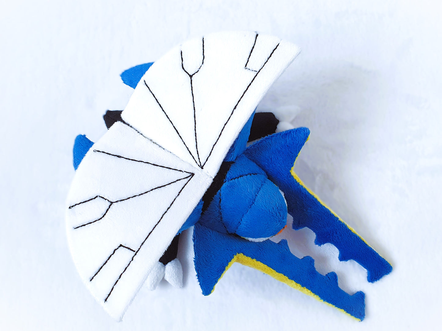 Custom handmade Vikavolt plush