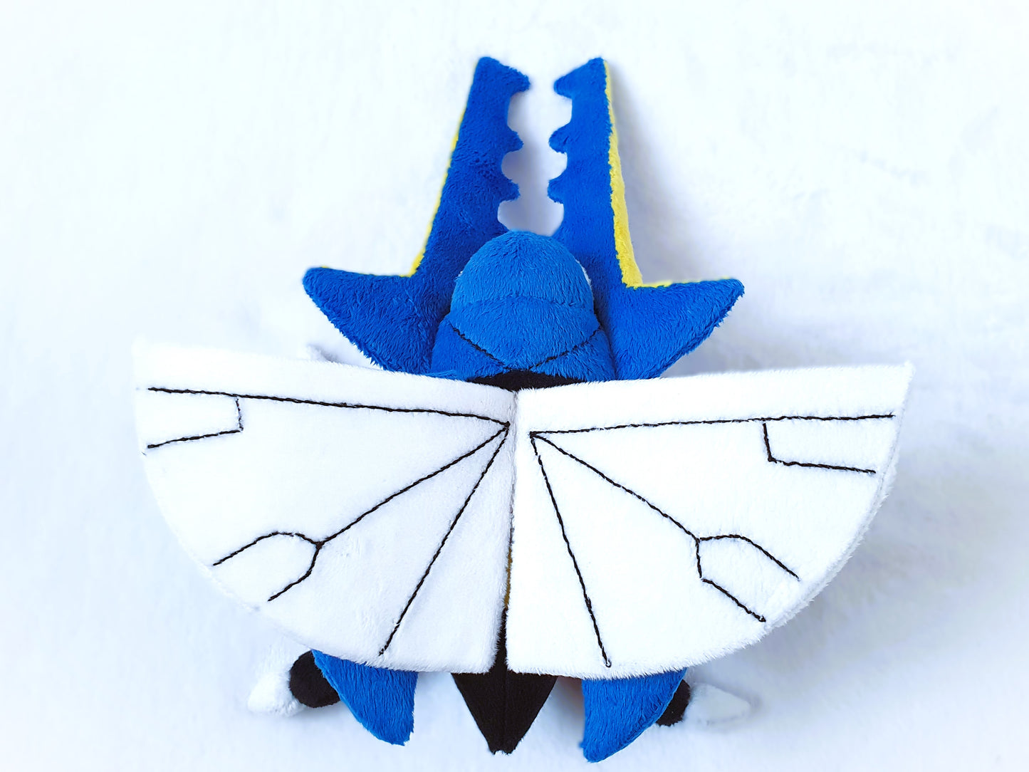 Custom handmade Vikavolt plush