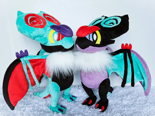 Handmade custom Noivern plush