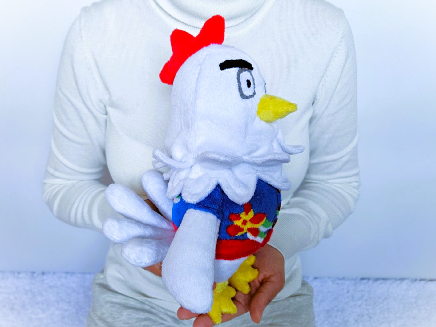 Custom Goose the chicken plush