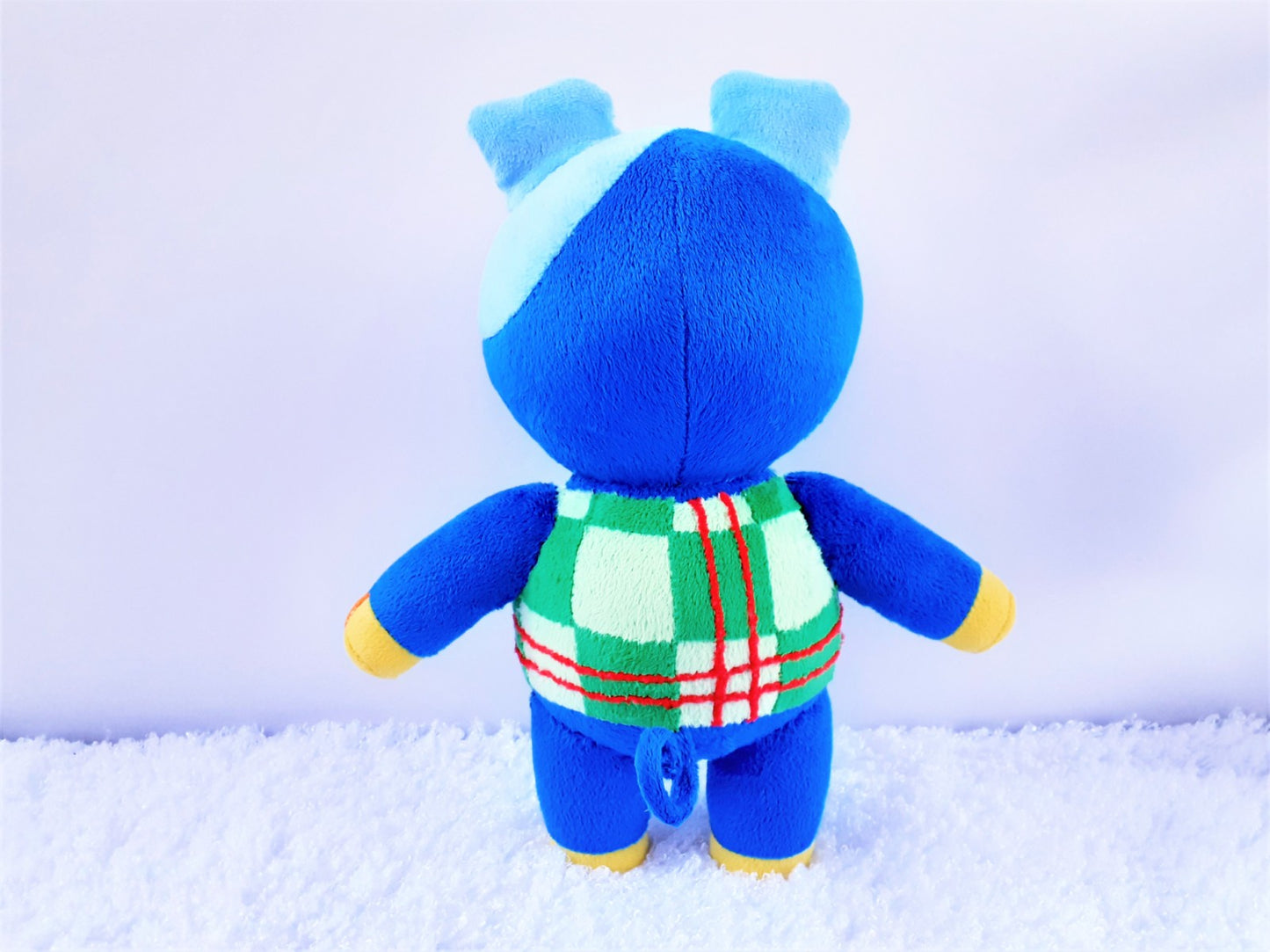 Handmade custom Hugh the pig Animal Crossing plush