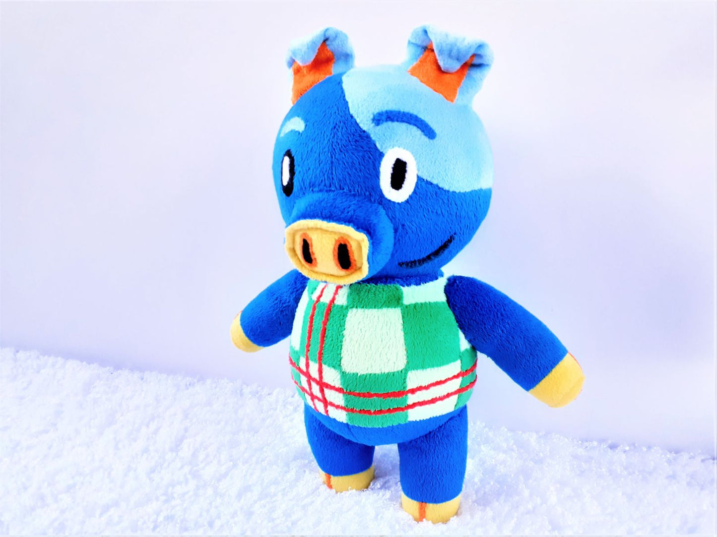 Handmade custom Hugh the pig Animal Crossing plush