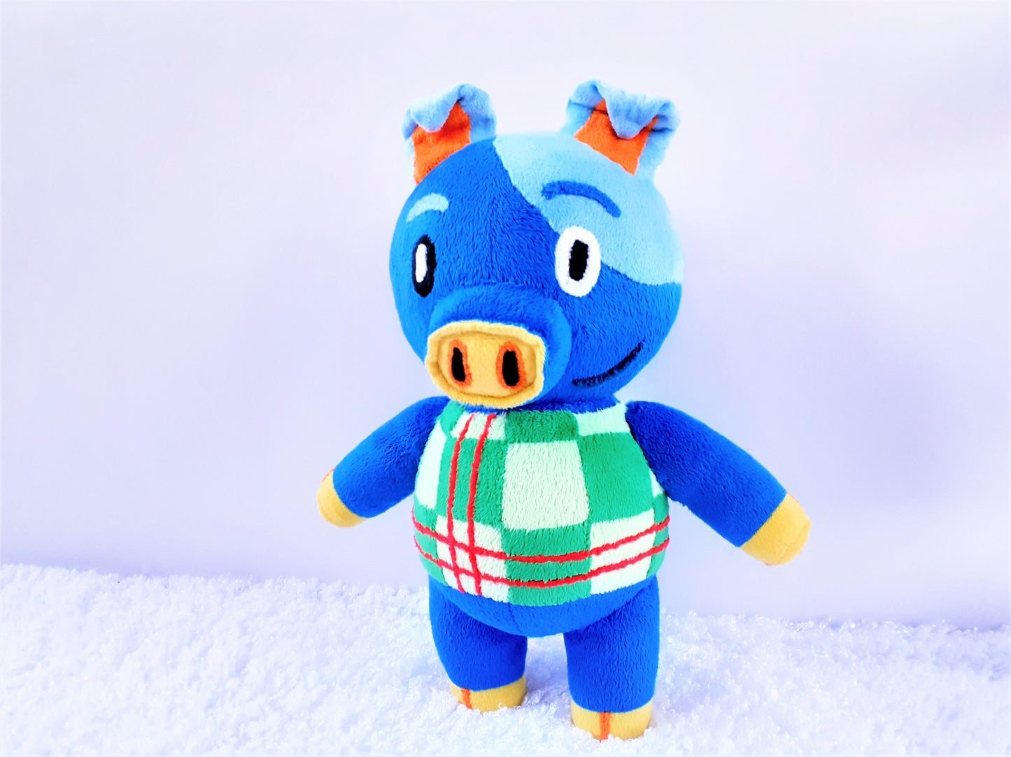 Handmade custom Hugh the pig Animal Crossing plush