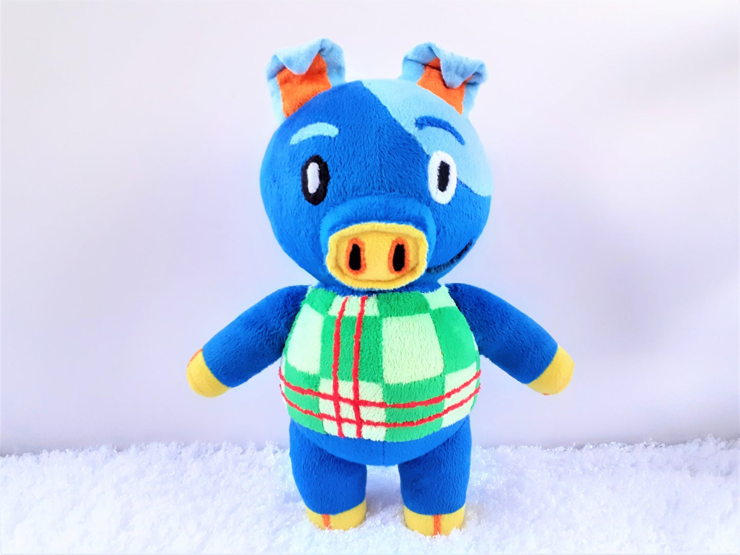 Handmade custom Hugh the pig Animal Crossing plush