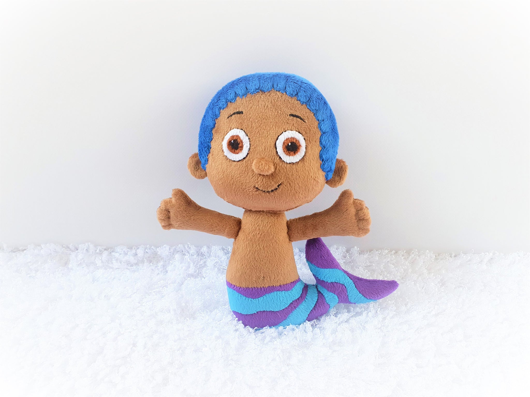 Handmade custom Zooli Bubble Guppies plush CreativePlushToys