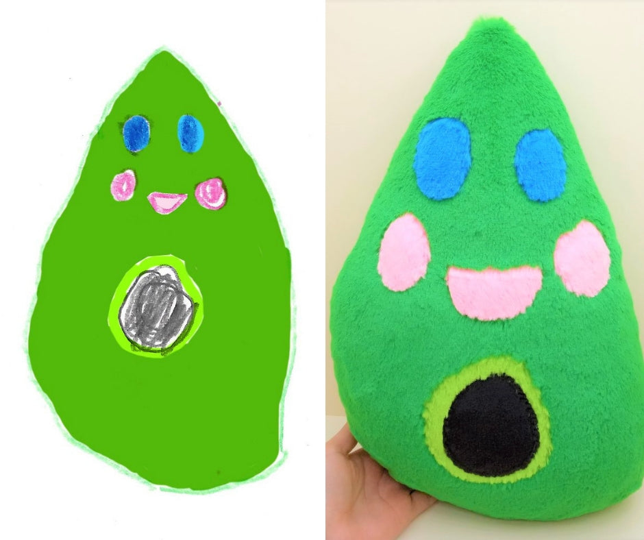 Custom plush from picture or drawing