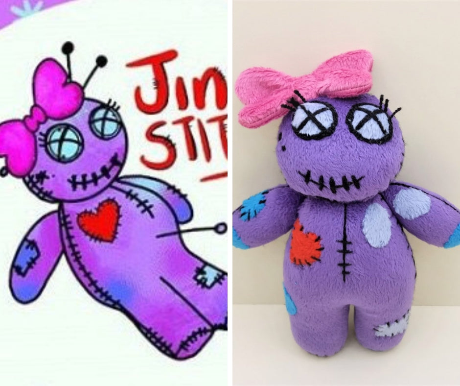 Custom plush from picture or drawing