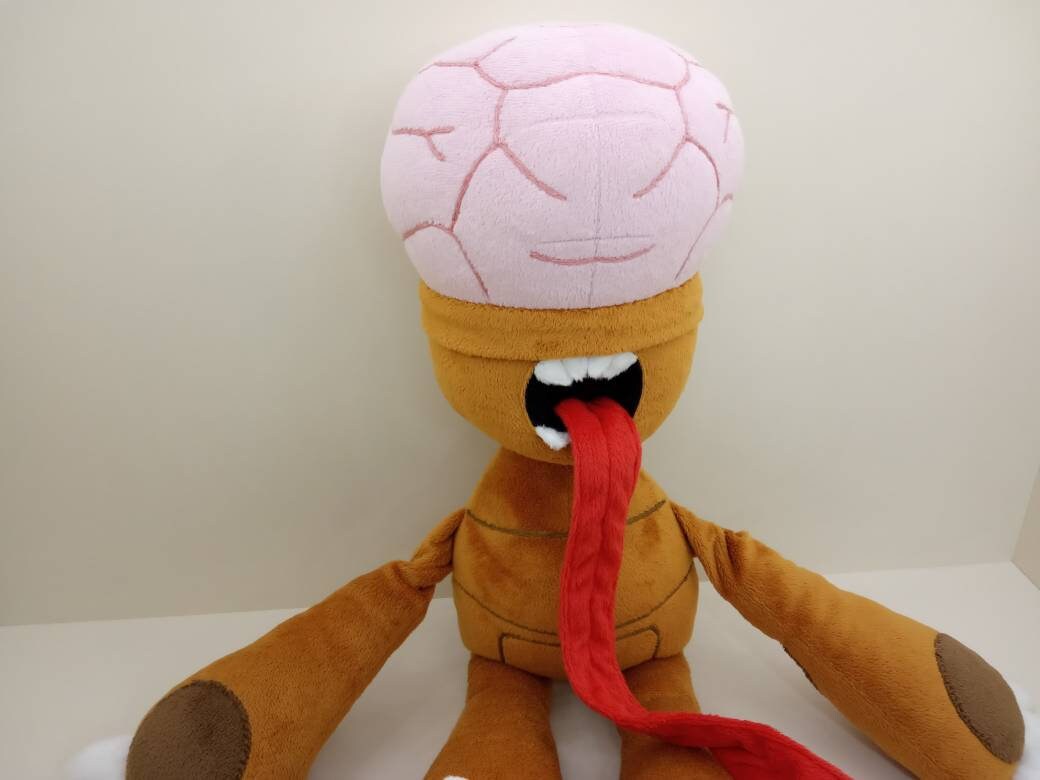 Licker plush Size is about 60 cm or 23 inches