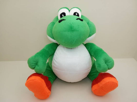 Handmade custom Beeg Yoshi plush