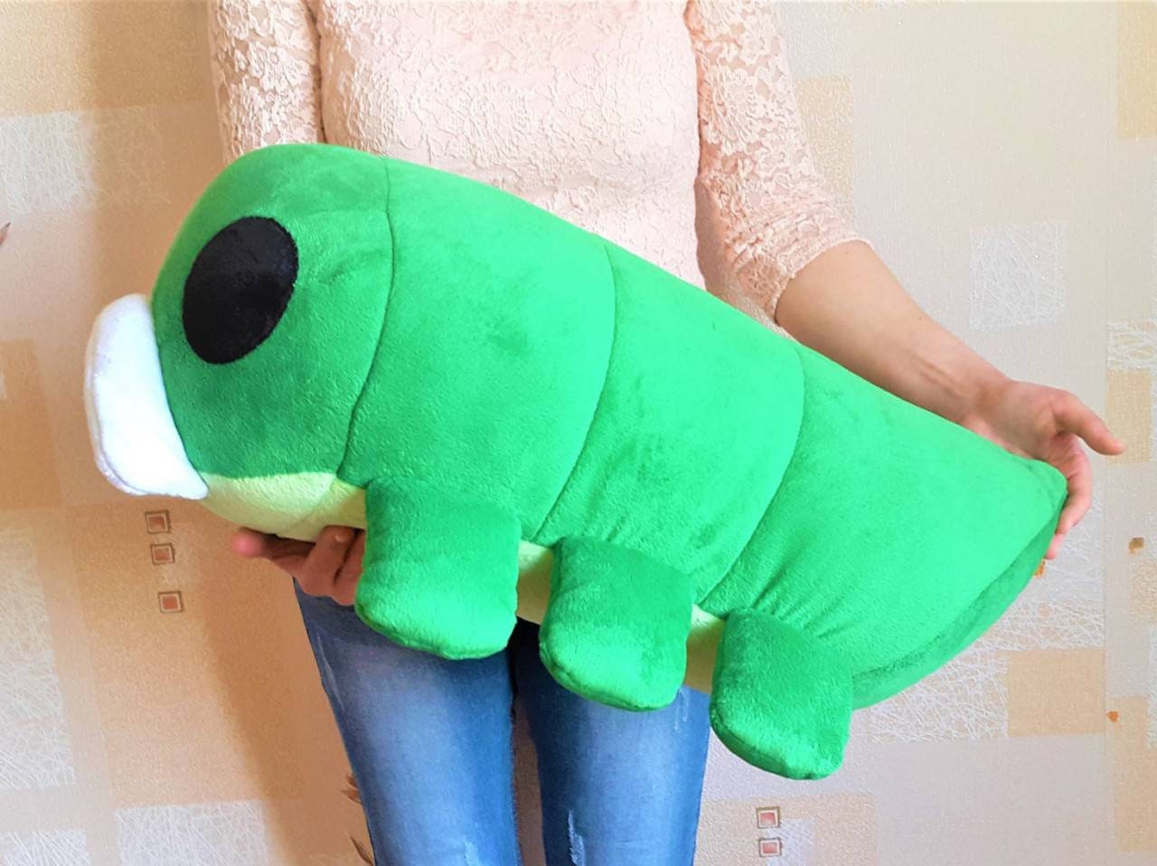 The grub large plush 60 cm or 23 inches