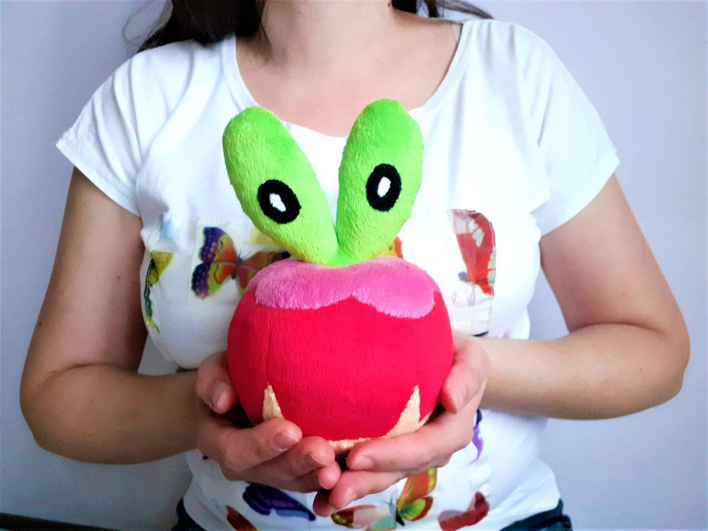 Custom handmade Applin plush