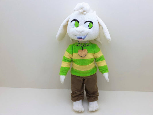 Custom handmade Asriel plush