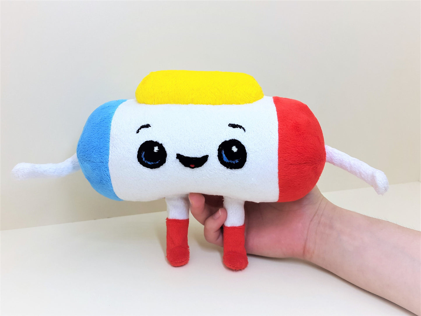 Handmade custom Bingo-bango plush