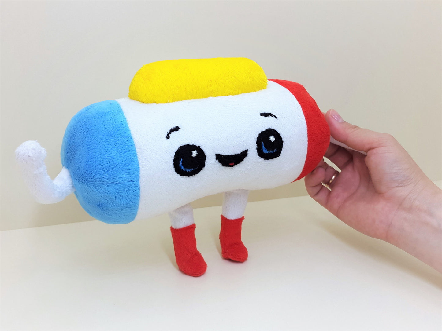 Handmade custom Bingo-bango plush