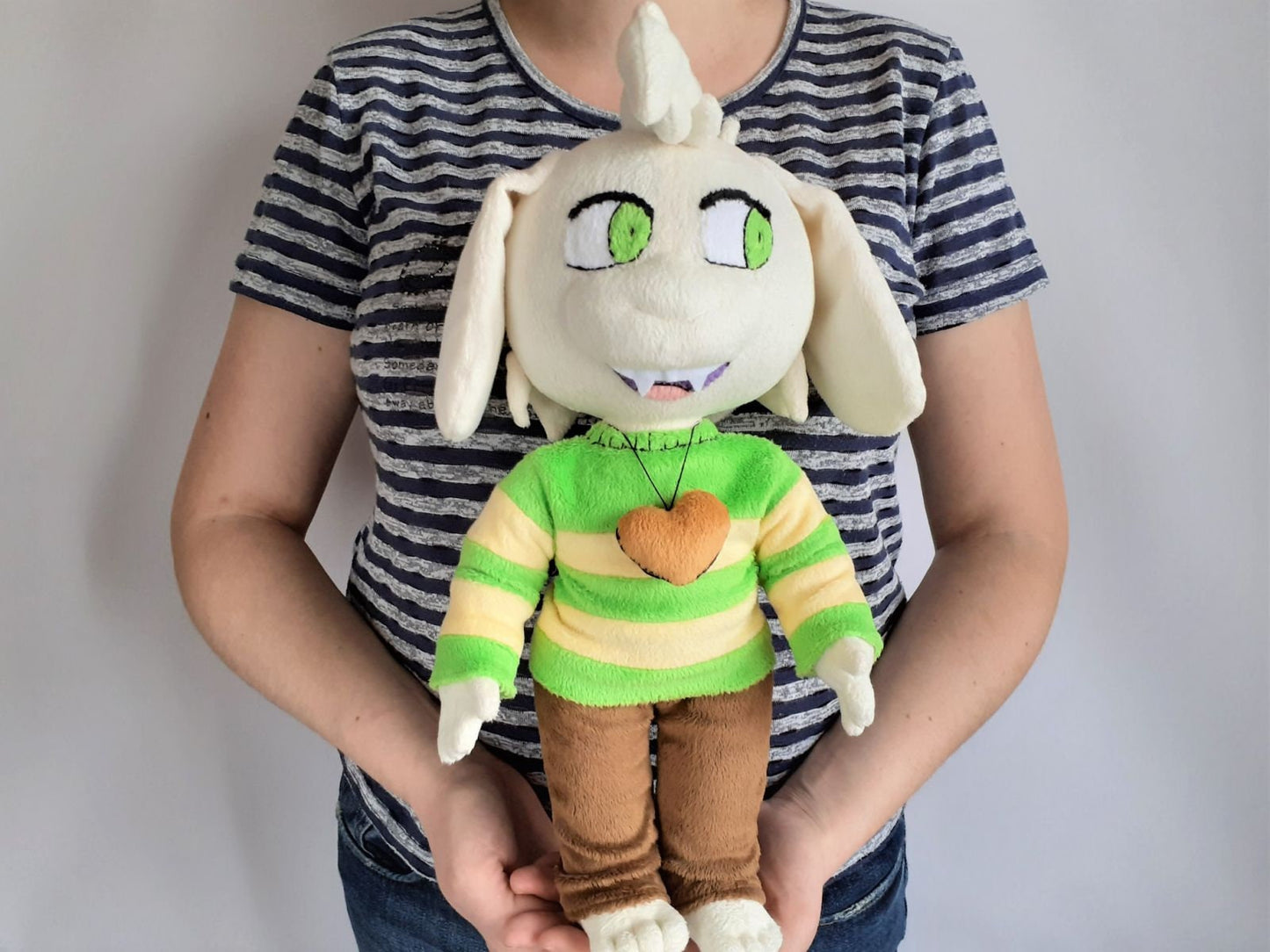 Custom handmade Asriel plush