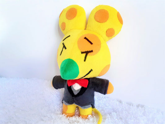 Handmade custom Chadder the mouse ACNH plush