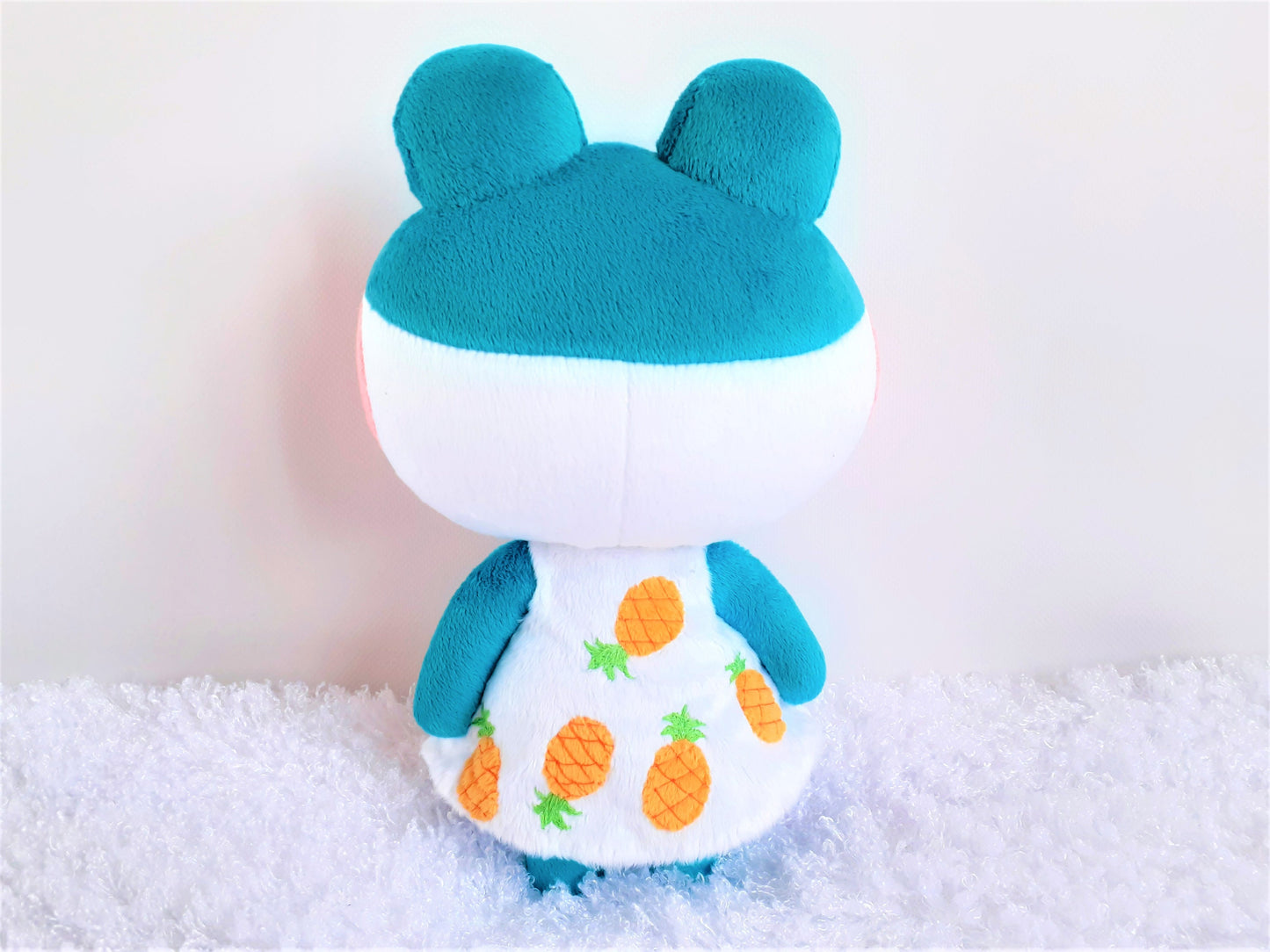 Custom stuffed frog plush